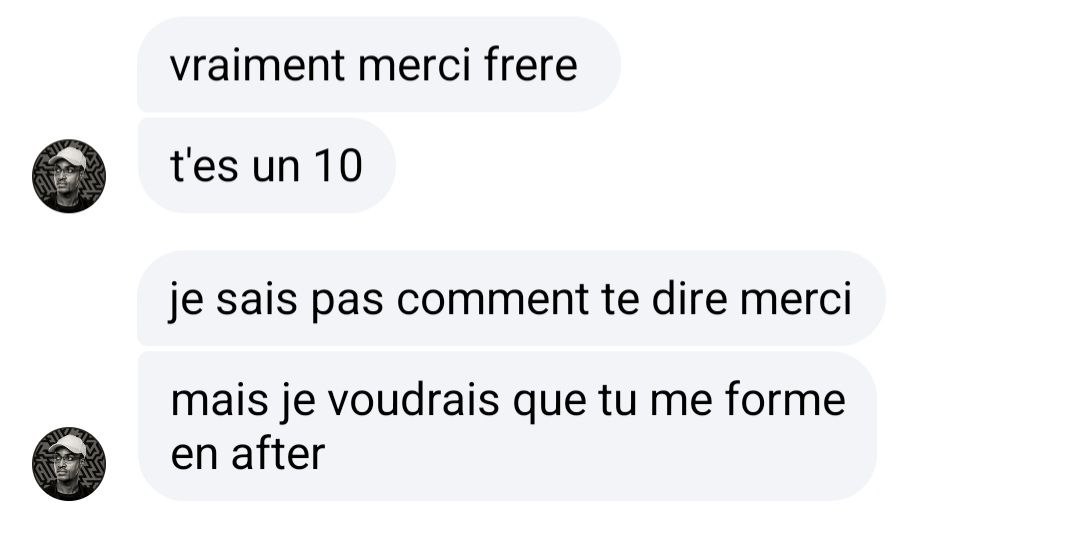 Témoignage client 1 - retour sur le Pack Montage Ultime